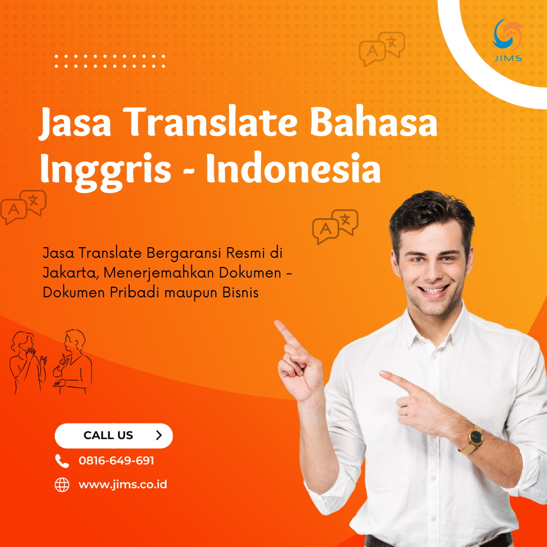 Jasa Translate Bahasa Inggris - Indonesia