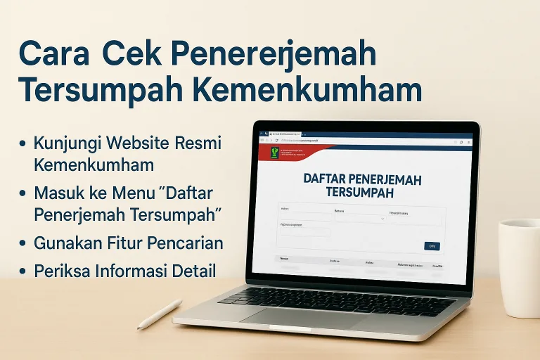 Cara Cek Penerjemah Tersumpah Kemenkumham