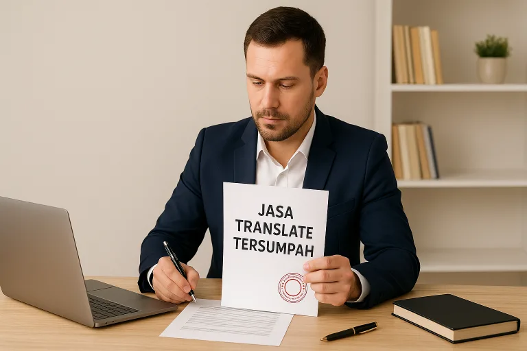 Jasa Translate Tersumpah
