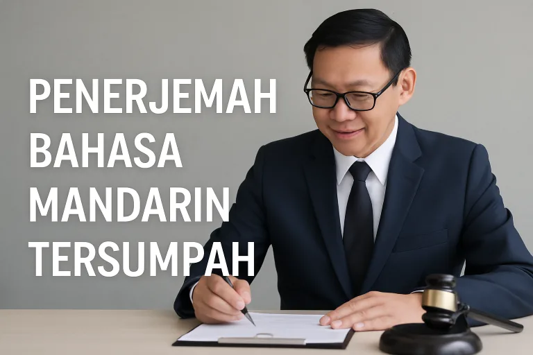 Penerjemah Bahasa Mandarin Tersumpah