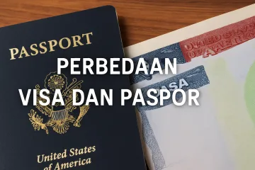 Perbedaan visa dan paspor