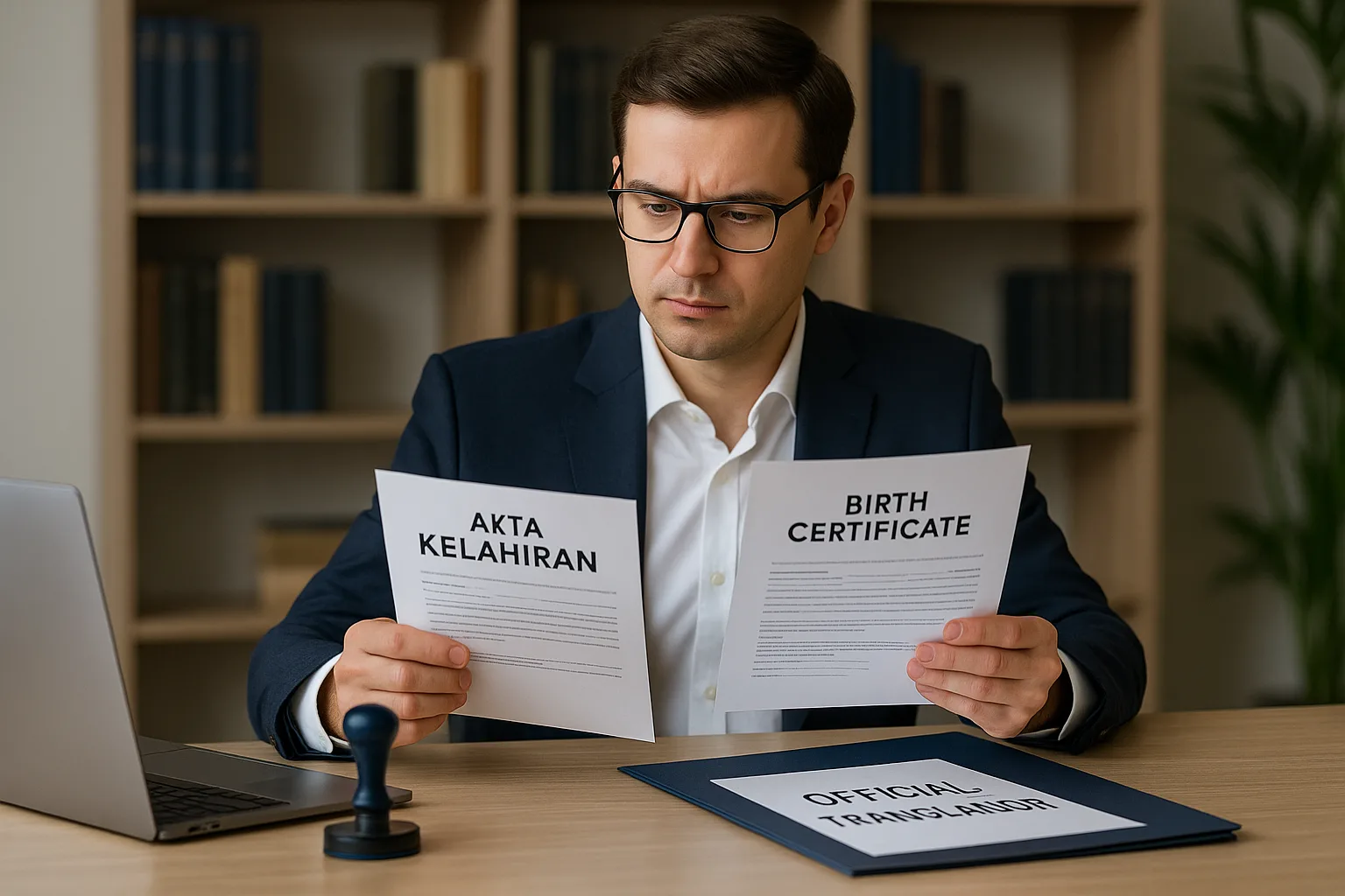 Sworn Translator untuk Akta Kelahiran