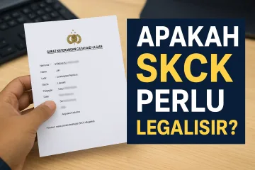 apakah SKCK perlu legalisir?