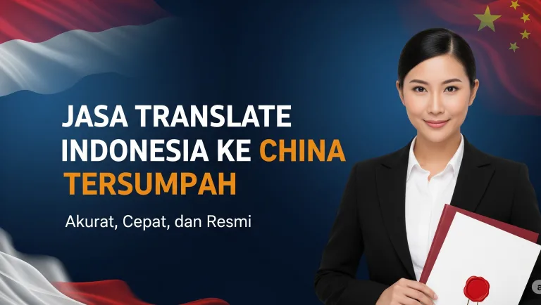 jasa translate indonesia ke china tersumpah