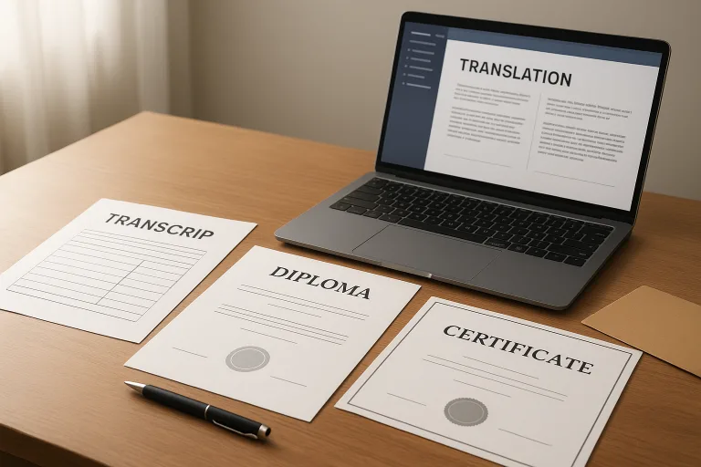 Jasa translate transkrip nilai