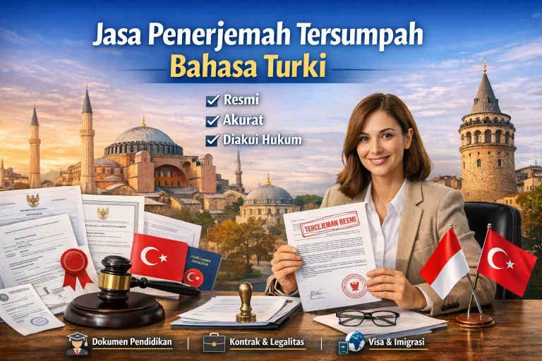 Jasa Penerjemah Tersumpah Bahasa Turki