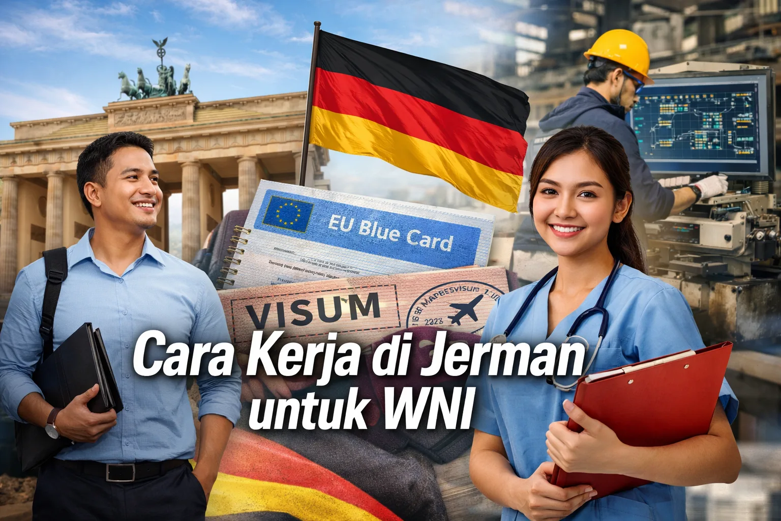 Cara Kerja di Jerman untuk WNI