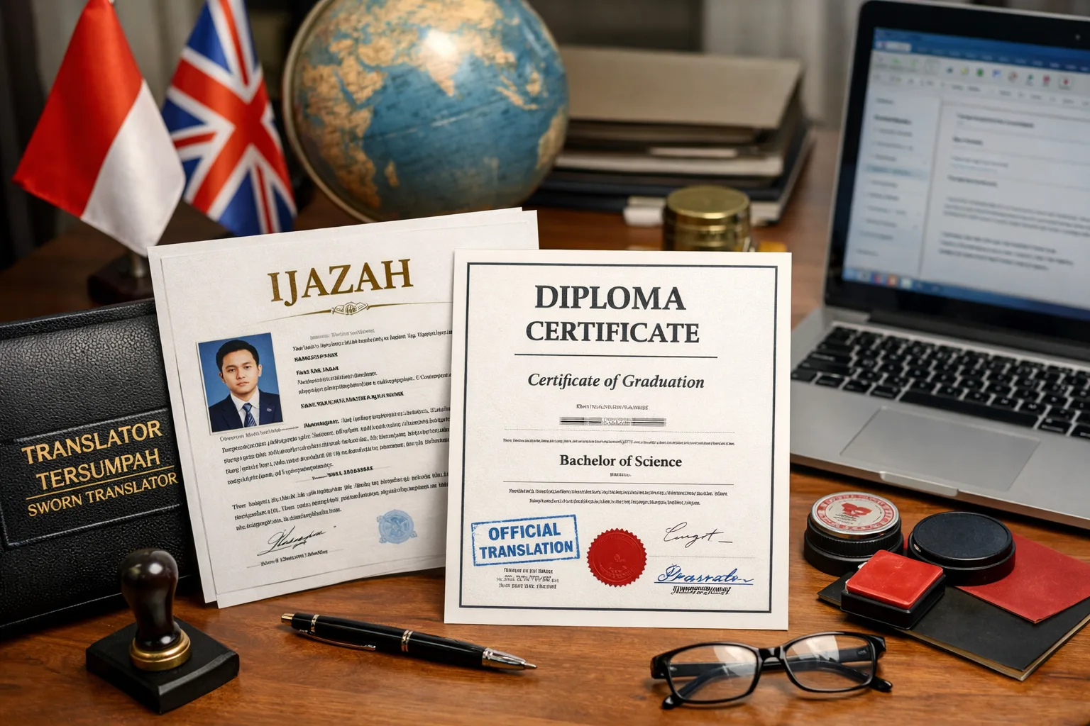 Jasa Translate Ijazah untuk Studi Luar Negeri