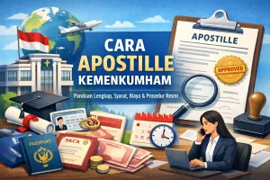 Cara Apsotille Kemenkumham
