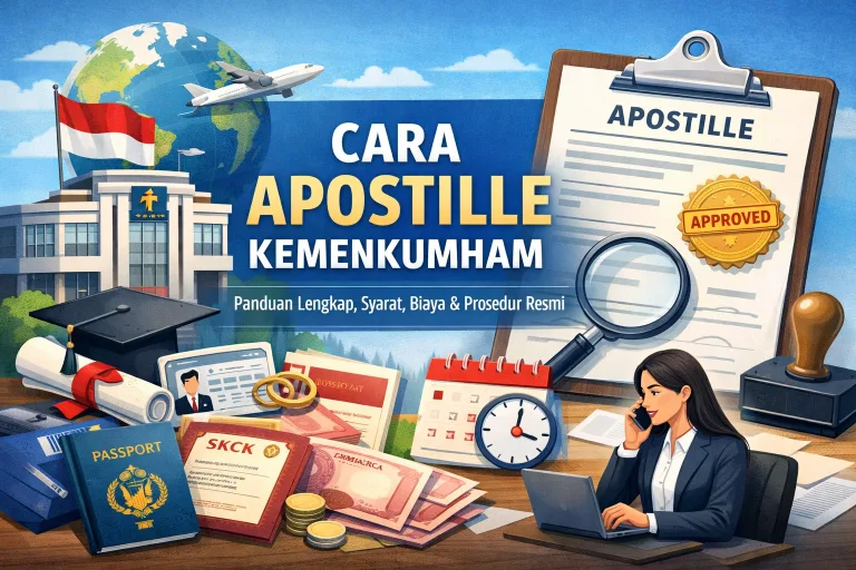 Cara Apsotille Kemenkumham