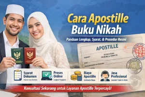 Cara apostille buku nikah