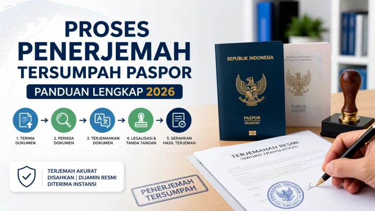 Proses Penerjemah Tersumpah Paspor