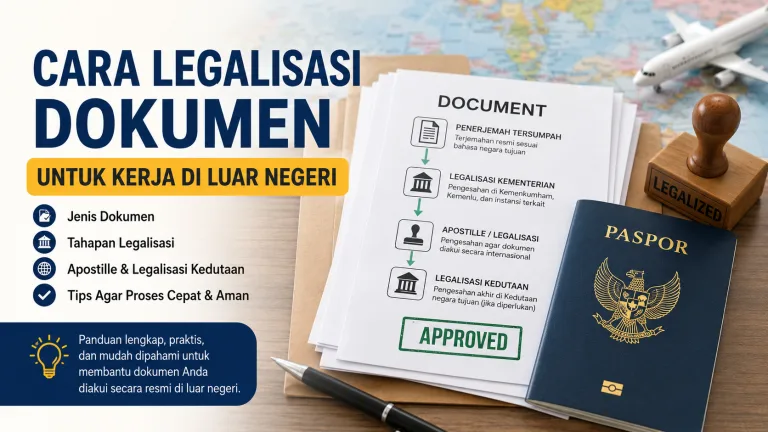 Cara legalisasi dokumen untuk kerja di luar negeri