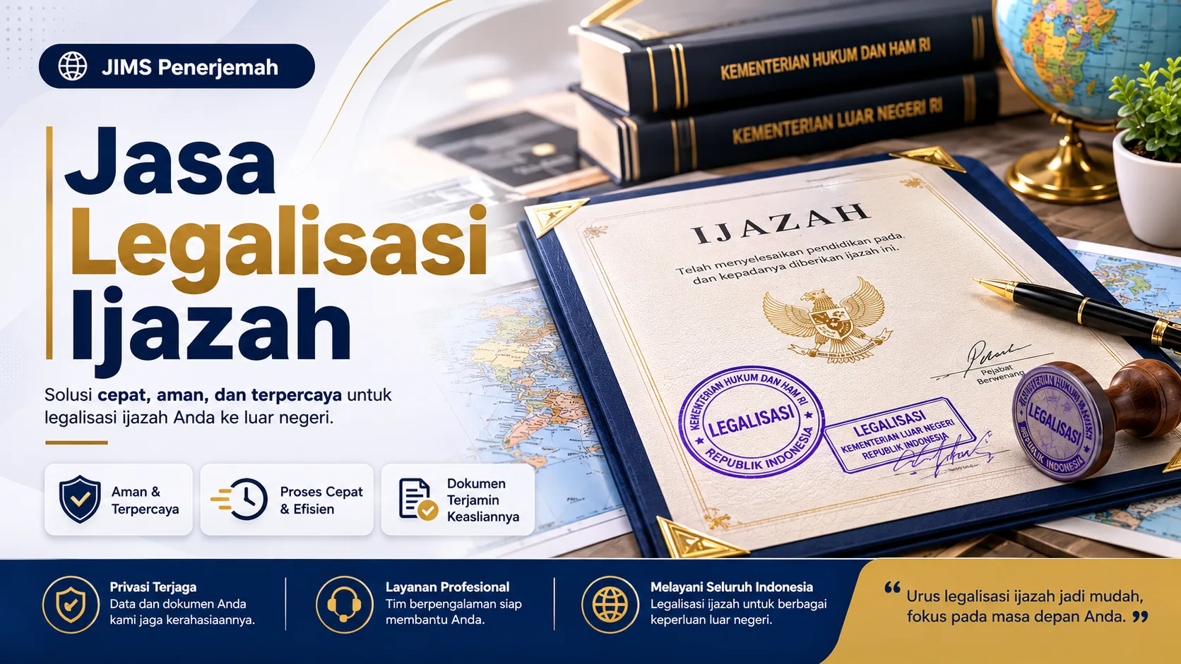 Jasa Legalisasi Ijazah