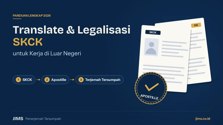 Translate SKCK & Apostille untuk Kerja di Luar Negeri